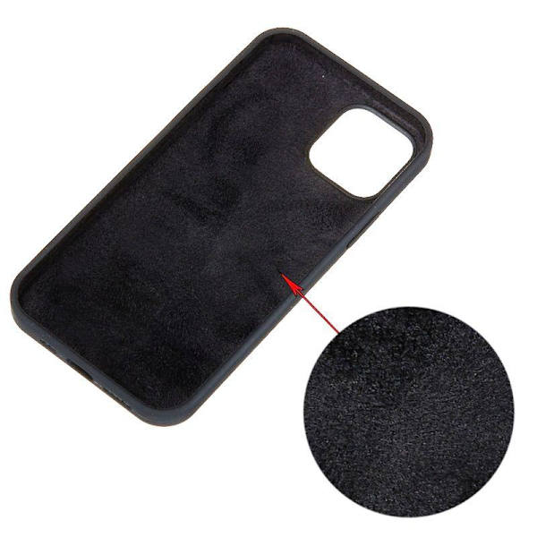 iPhone 15 Pro Silikonskal - Svart Svart