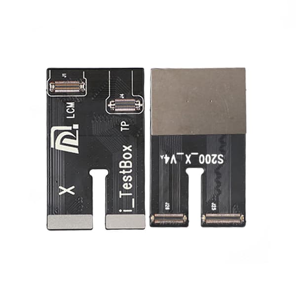 iPhone X LCD Skärm kabel för iTestBox DL S200/S300 Black