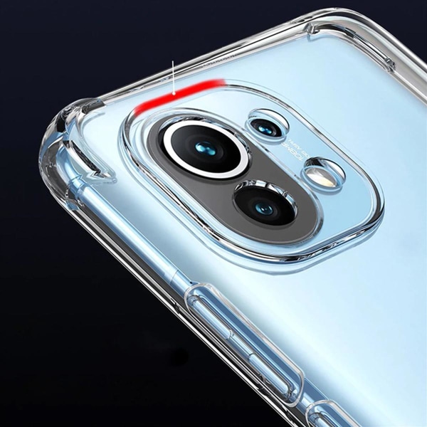 Stöttåligt Mobilskal Xiaomi Mi 11 - Transparent Transparent