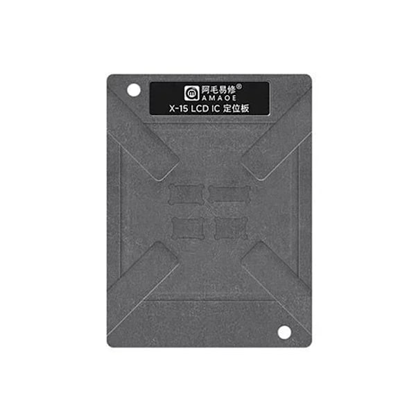 AMAOE LCD-skärm IC Reballing Platform/Stencil för iPhone X-15 Pro Max