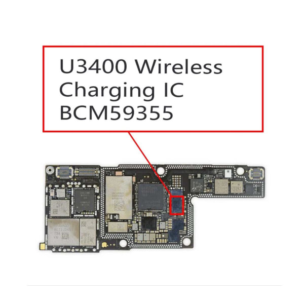 U3400 Trådlös laddning IC BCM59355 - iPhone 8/8 Plus/X