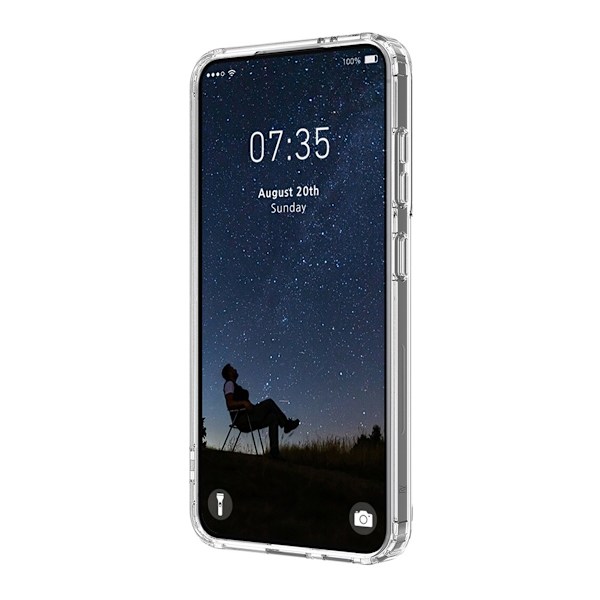 Samsung Galaxy S24 Mobilskal Hybrid med Magsafe - Transparent Transparent