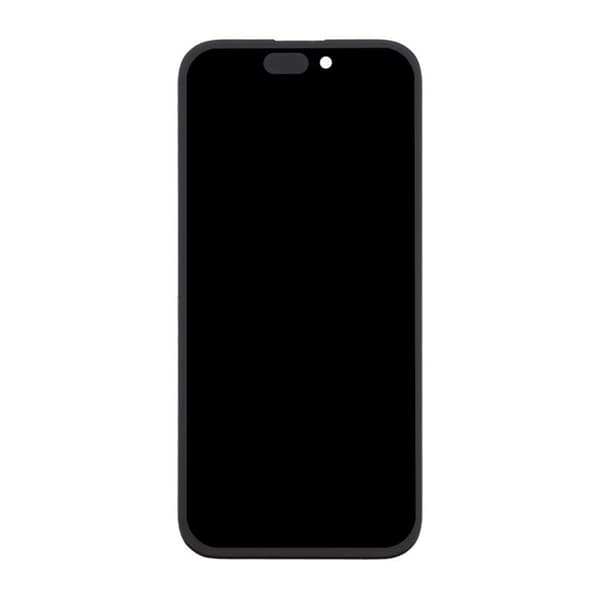 iPhone 15 Pro Max Soft OLED Display High Quality Black(DD brand) have diagnostic pass svart