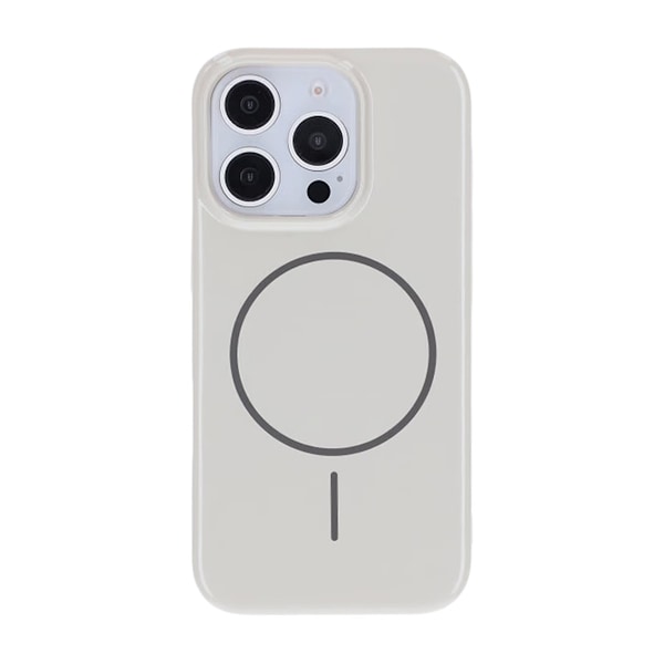 iPhone 16 Pro Skal MagSafe, Blankt Enfärgat - Vit White