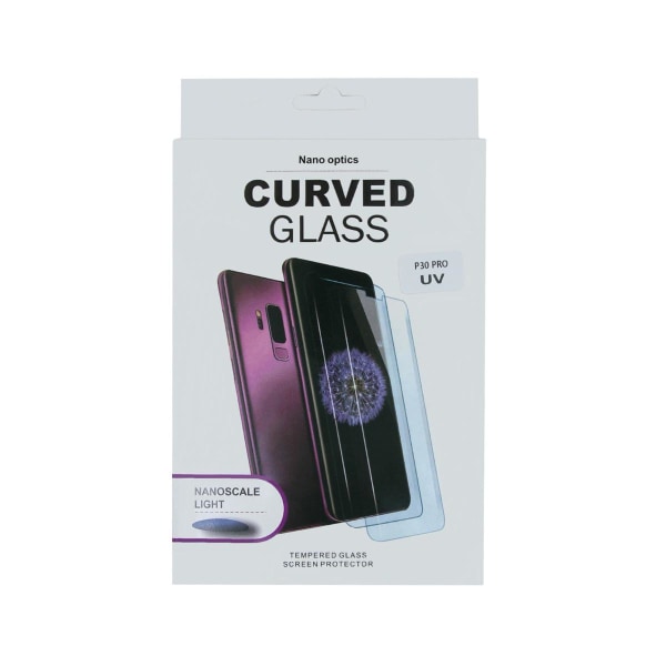 Skärmskydd Huawei P30 Pro - UV Härdat Glas Transparent