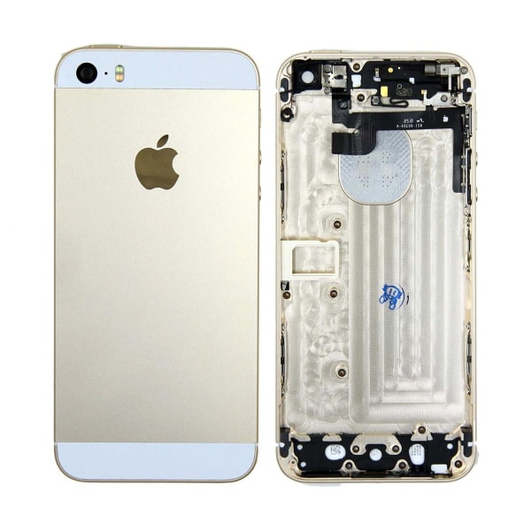 iPhone SE Baksida med Ram - Guld Gold