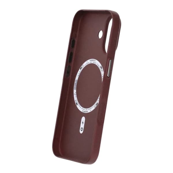 Aaltopahvikuori Magsafella iPhone 17:lle - Punainen punainen