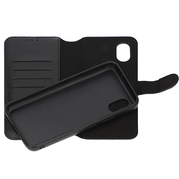 Samsung Galaxy Xcover 7 Plånboksfodral Magnet Rvelon - Svart Svart