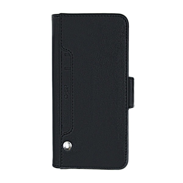 iPhone 11 Pro Max Plånboksfodral Stativ med extra Kortfack - Sva Black one size