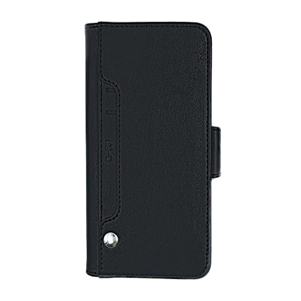 iPhone 11 Pro Max Plånboksfodral Stativ med extra Kortfack - Svart Svart one size