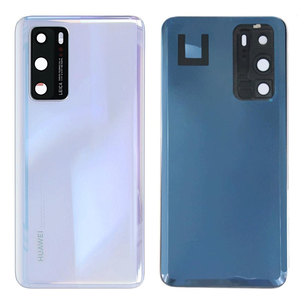 Huawei P40 Baksida/Batterilucka - Vit Vit