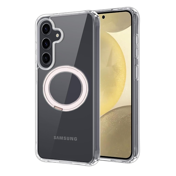 Samsung Galaxy S24 Plus Mobilskal med Magsafe Stativ - Transparent Transparent