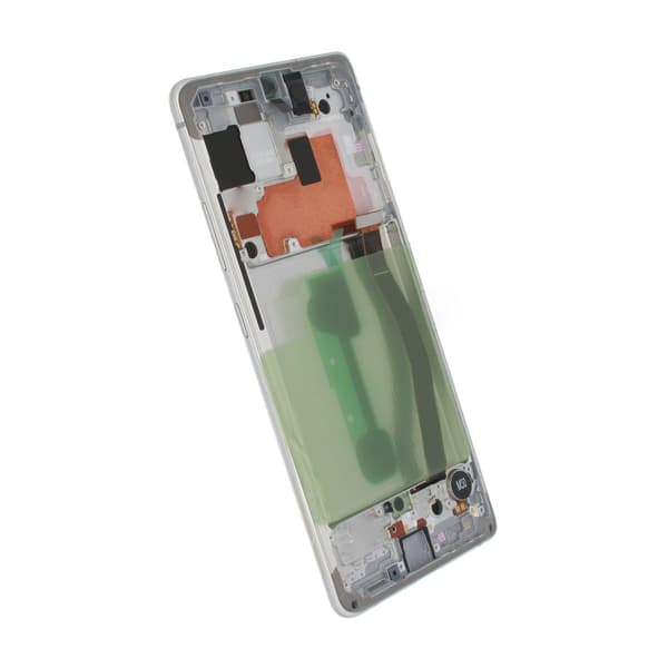 Samsung Galaxy S10 Lite (SM-G770F) Skärm med LCD Display Original - Vit White