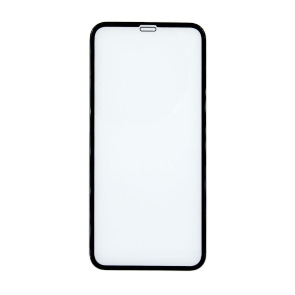 Skärmskydd iPhone 11 Pro Max/XS Max - 3D Härdat Glas Svart (milj Black