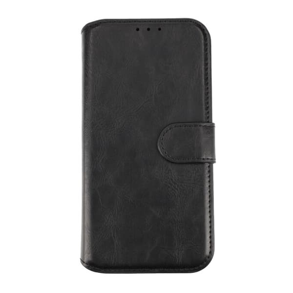 iPhone 15 Plånboksfodral Magnet Rvelon - Svart Black