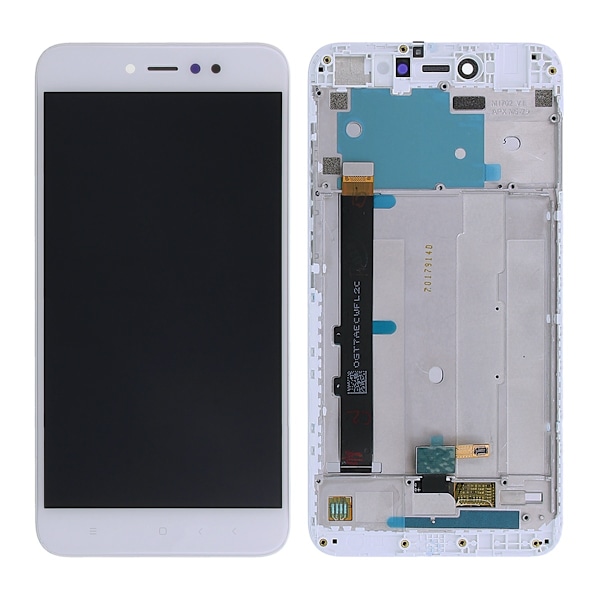 Xiaomi Redmi Note 5A Skärm med LCD Display Original - Vit White