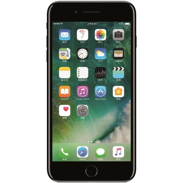 iPhone 7 Plus 128GB Jet Black Normalt Skick Svart
