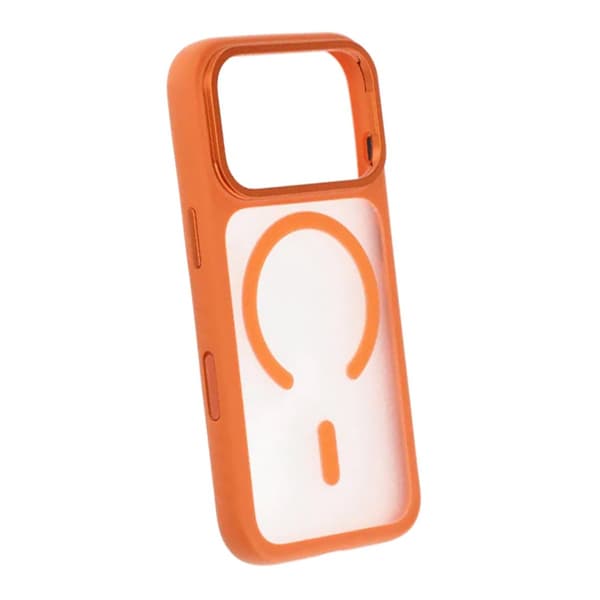 Mobilskal med Magsafe och Kamerastativ för iPhone 17 Pro Max - Orange orange