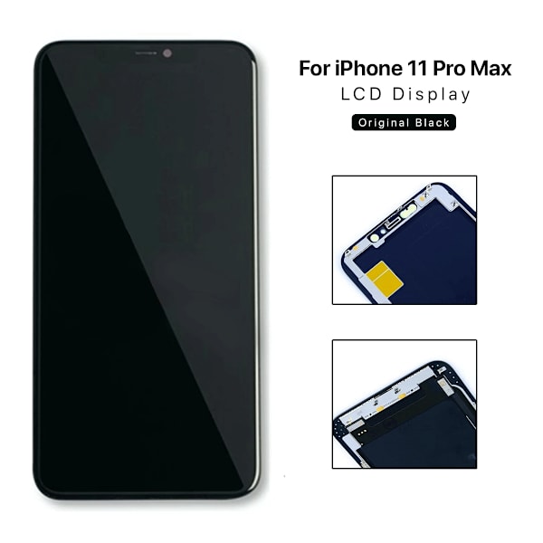 iPhone 11 Pro Max GX Hard OLED LCD Skärm Black