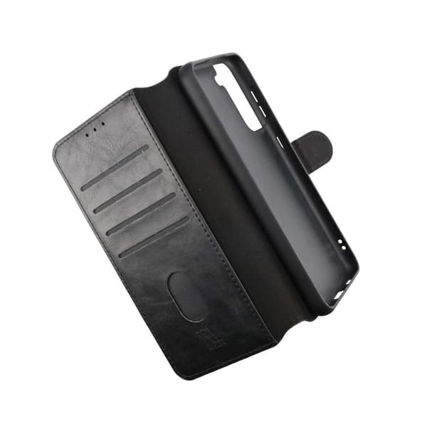Samsung Galaxy 21 Plånboksfodral Magnet Rvelon - Svart Svart