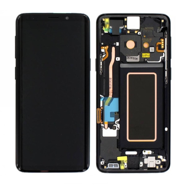 Samsung Galaxy S9 (SM-G960F) Skärm med LCD Display Original - Sv Black