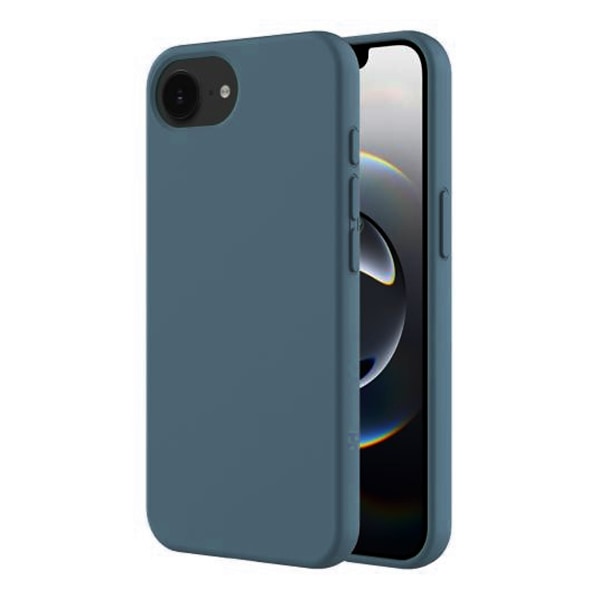iPhone 16e Mobilskal Silikon - Blågrön Green