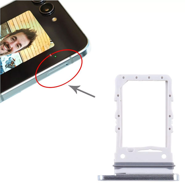 Samsung Galaxy Z Flip 5 Simkortshållare - Blå Blå