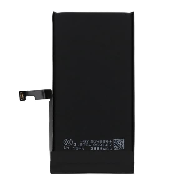 Rvelon Akku iPhone 15:lle - 3650 mAh Suurikapasiteetti