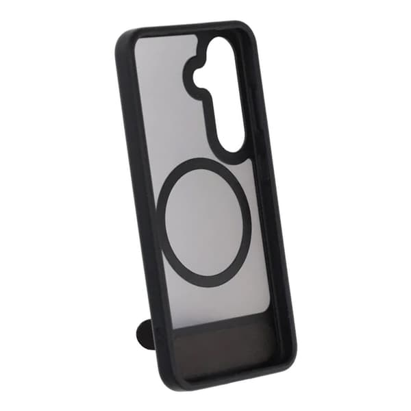 MagSafe-kuori jalustalla Samsung Galaxy S25 - Musta musta
