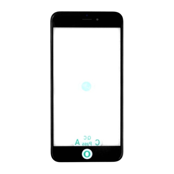 iPhone 6S Plus Glas med OCA-film - Svart Black