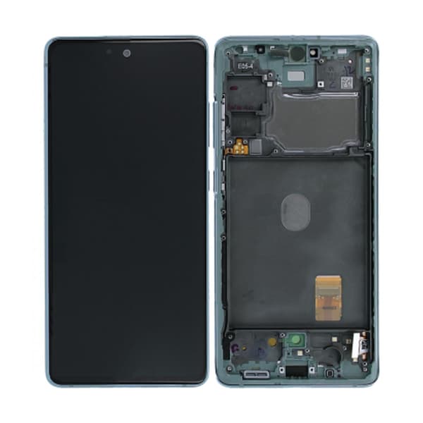 Samsung Galaxy S20 FE Skärm med LCD Display Original - Grön Mynta