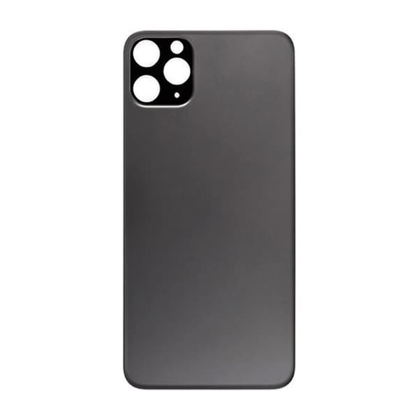 iPhone 11 Pro Baksida i Glas med Lim - Svart svart