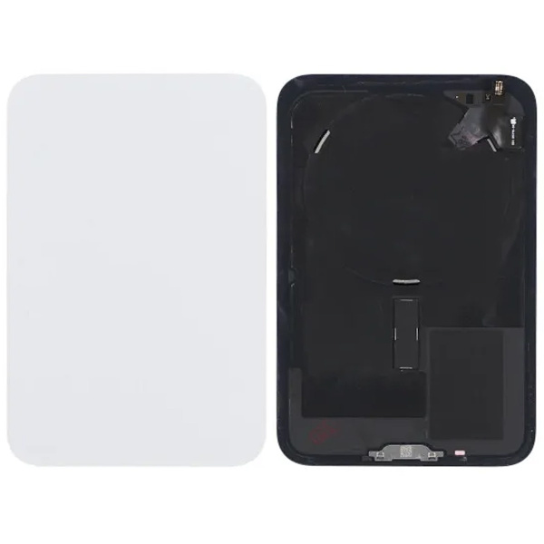 Baksida Glas Original för iPhone 17 Pro Max - Silver Silver