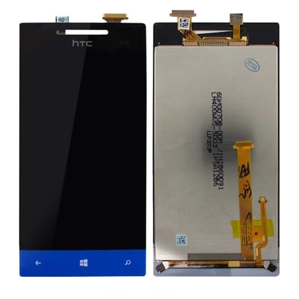 HTC 8S Skärm/Display OEM - Blå Blå