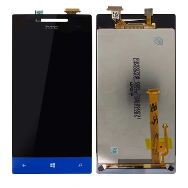 HTC 8S Skärm/Display OEM - Blå Blue