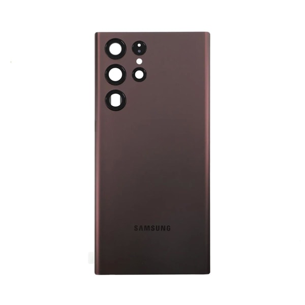 Samsung Galaxy S22 Ultra Baksida - Vinröd Red