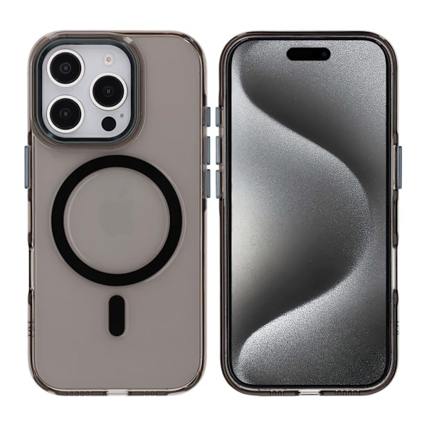 iPhone 16 Pro Max Mobilskal TPU Magnet Rvelon - Svart Svart
