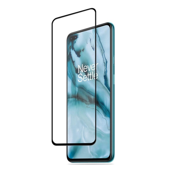 Skärmskydd OnePlus Nord N10 5G - 3D Härdat Glas Svart Svart