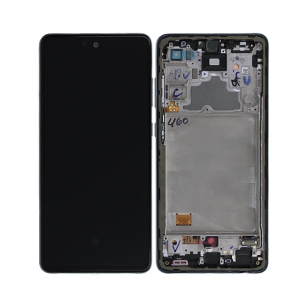 Samsung Galaxy A72 Skärm med LCD Display Original - Svart Black