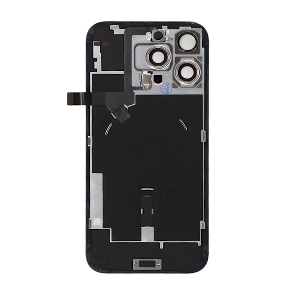 iPhone 16 Pro Max Baksida Glas - Svart Svart