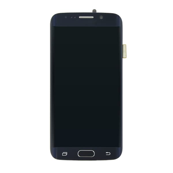 Samsung Galaxy S6 Edge (SM-G925F) Displaymodul LCD / Skärm Svart Original musta