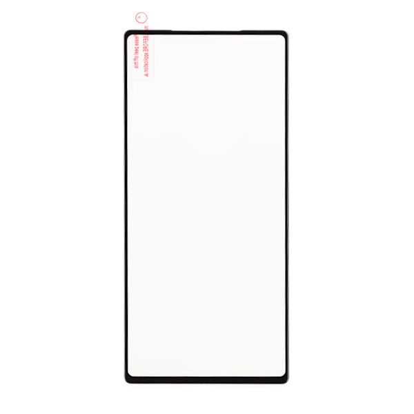 Skärmskydd Google Pixel 6A - 3D Härdat Glas - Svart (miljö) Black