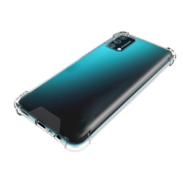 Stöttåligt Skal Samsung Galaxy A02s - Transparent Transparent