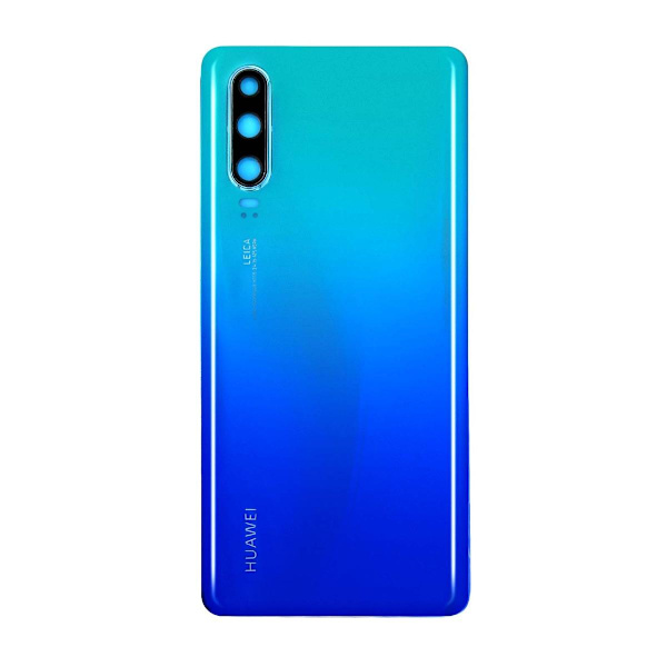 Huawei P30 Baksida/Batterilucka - Aurora Blå Marinblå
