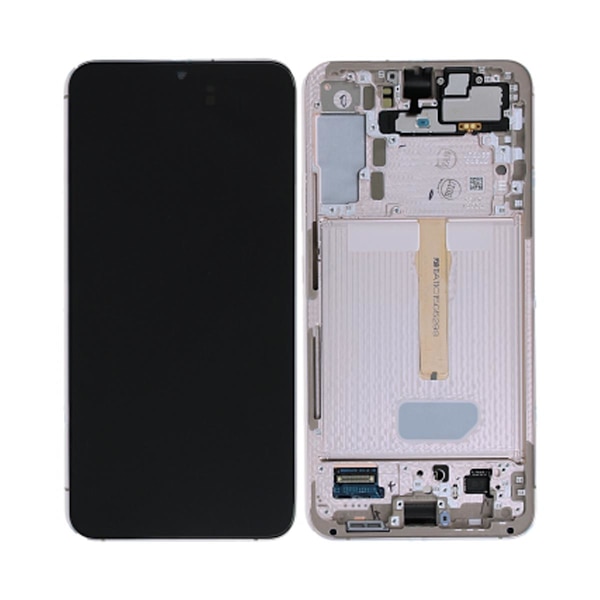 Samsung Galaxy S22 Plus Skärm med LCD Display Original - Rosa Guld Pink gold