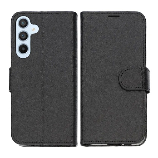 Samsung Galaxy A55 Plånboksfodral med Stativ - Svart Black