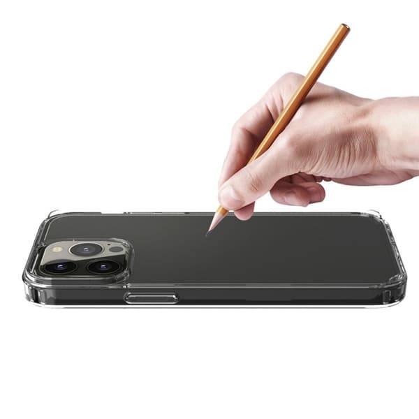 iPhone 12 Pro Max Stöttåligt Skal Rvelon - Transparent Transparent