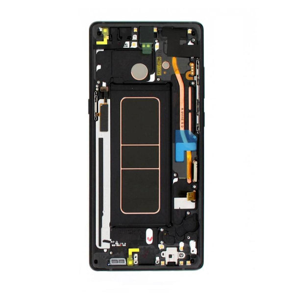 Samsung Galaxy Note 8 (SM-N950F) Skärm med LCD Display Original - Svart Svart