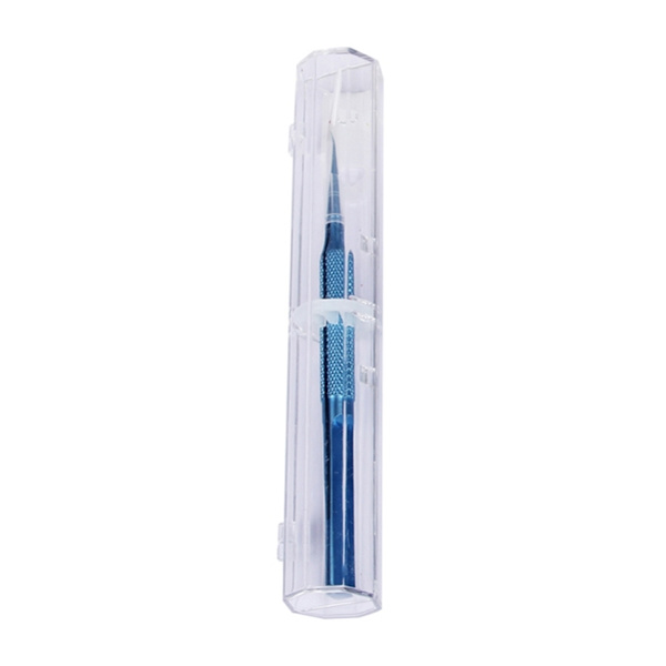 Böjd Pincett för Touch-ID Reparationer (Fly Line) Blue