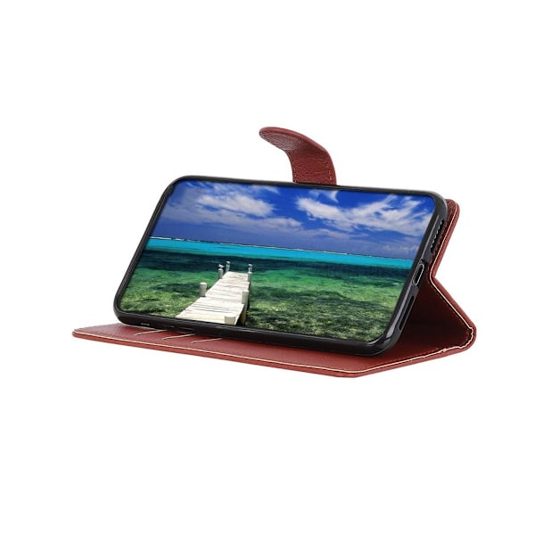 Xiaomi Mi 11 Plånboksfodral med Stativ - Brun Brown
